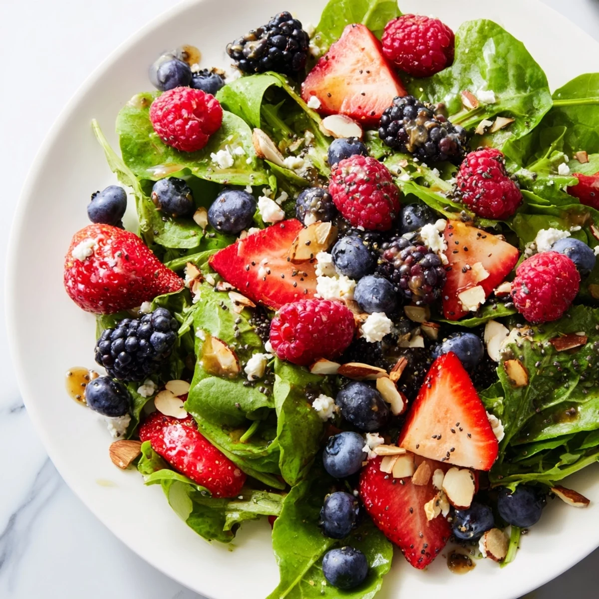 Berry Salad with Poppy Dressing