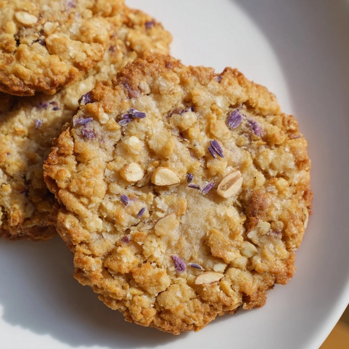 Lavender Honey Crunch Cookies