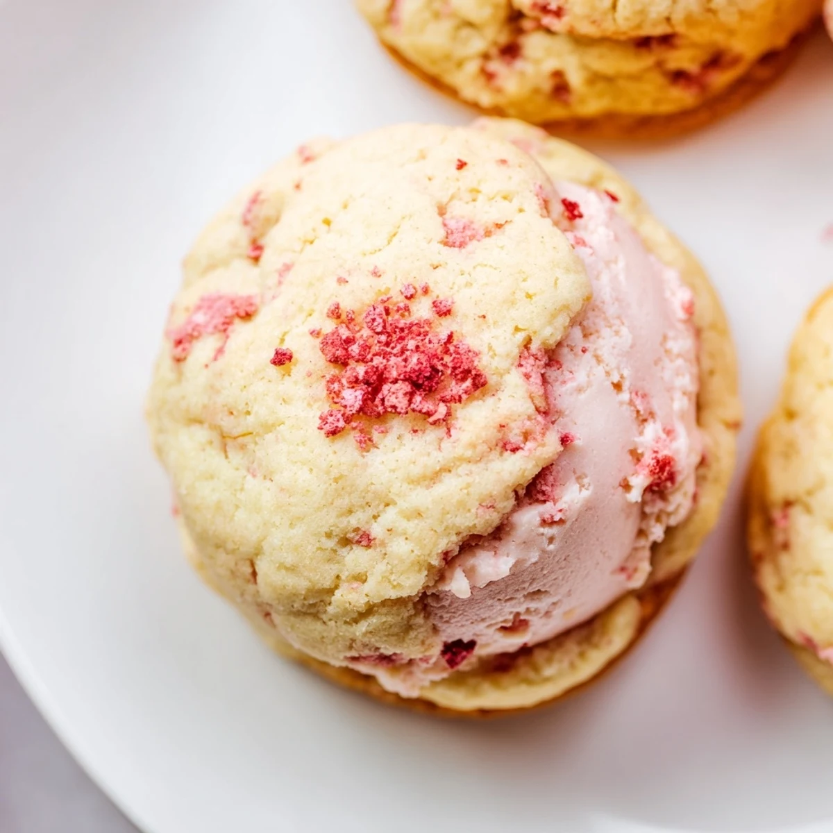 Strawberry Cheesecake Cookies