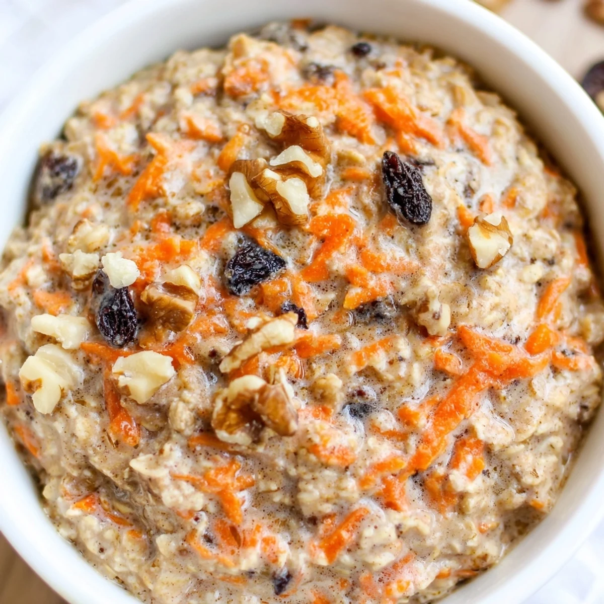 Carrot Cake Overnight Oats