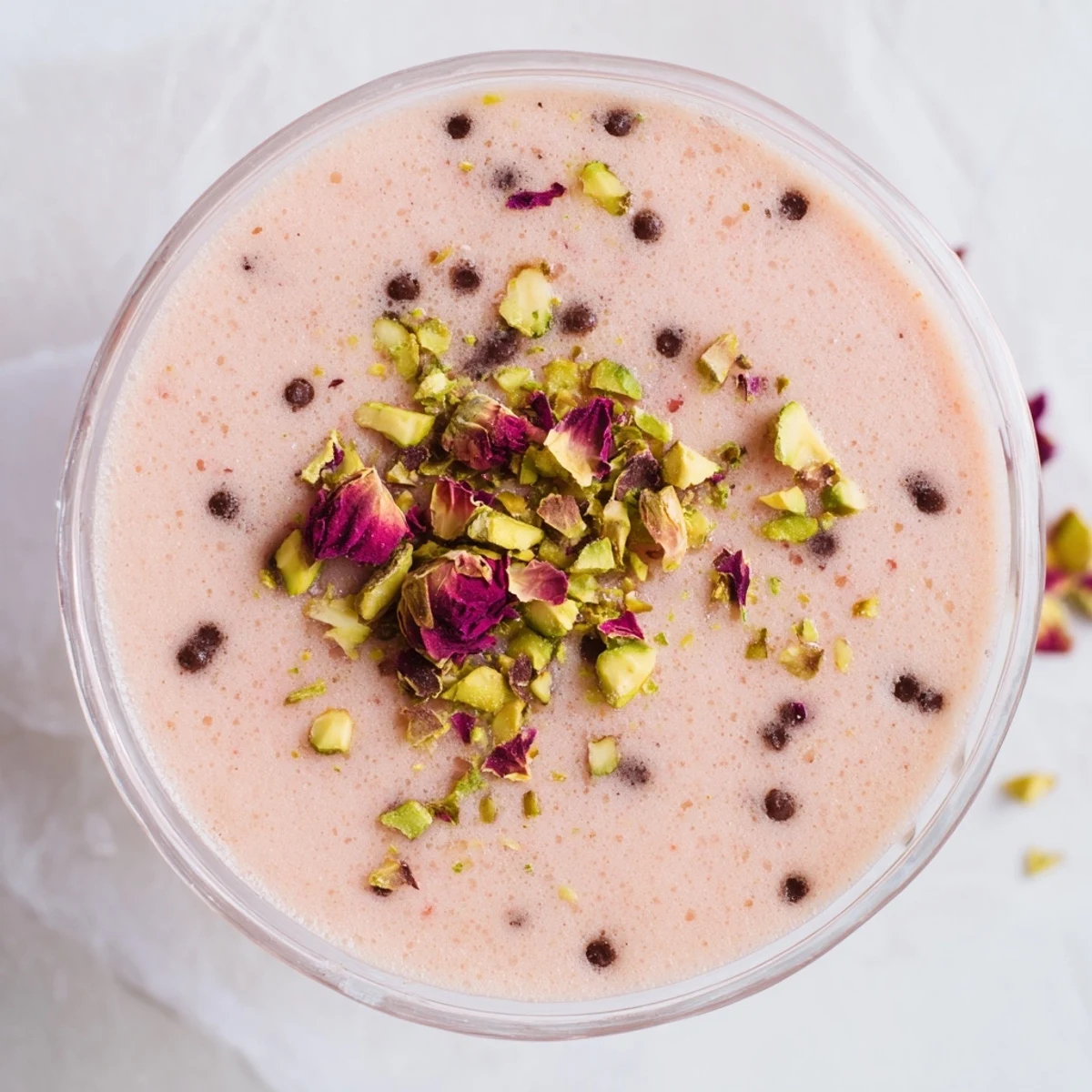 Refreshingly sweet Sicilian watermelon pudding sprinkled with nuts and chocolate perfect for summer desserts