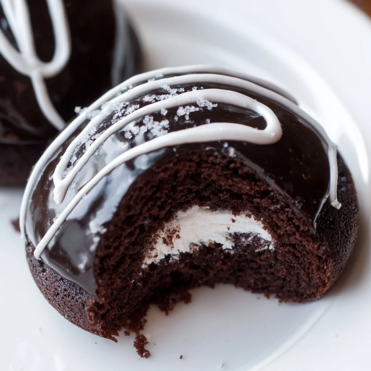 Homemade Hostess Chocolate Cupcakes
