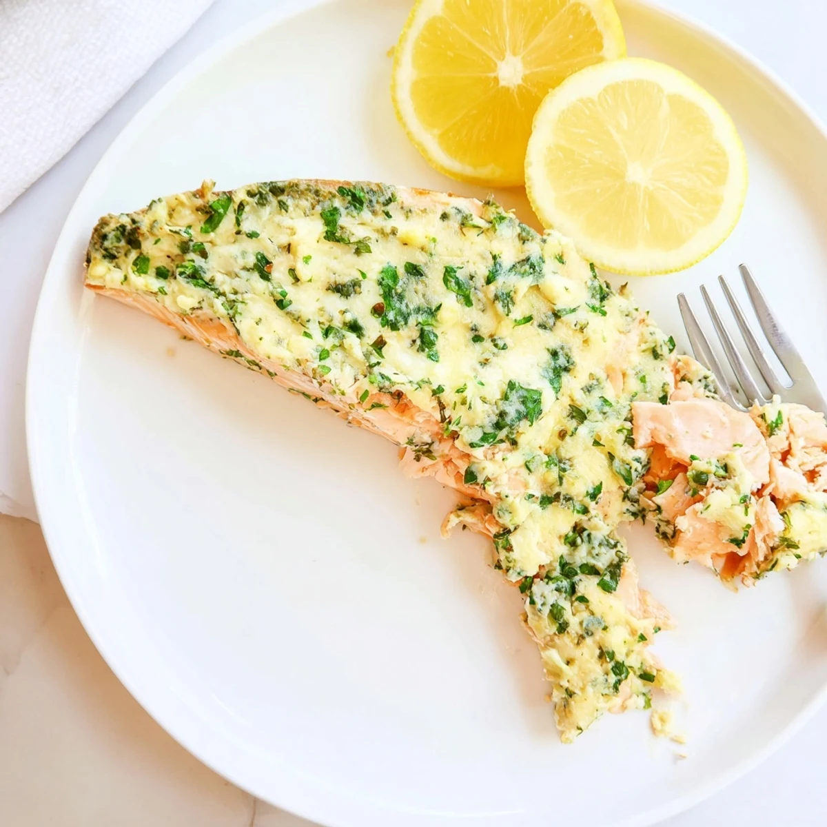 Boursin Baked Salmon Fillets