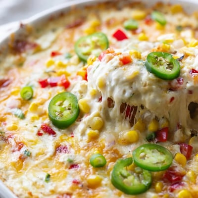Spicy Roasted Jalapeno Cowboy Dip