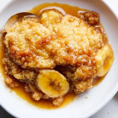 Southern Banana Cobbler